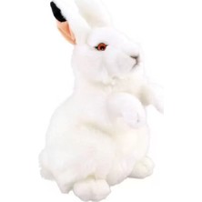 Gray Line Gry Beyaz Tavşan Peluş 28 cm Nel1