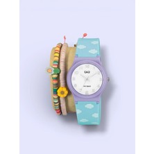 Q&Q Bileklikli Çocuk Kol Saati 34MM 10ATM V06A-012VY