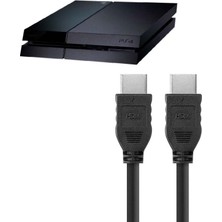 Pop Konsol Hdmi Kablo 1.5mt 4K Full HD Premium Yüksek Hızlı PS3 PS4 PS5 Playstation 4 Görüntü Kablosu