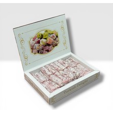 Lokumbox Fitil Nar Aro. Antep Fıstıklı Lokum (500 Gr.)