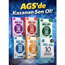 Anla Kazan Yayınları Pegem Yayınları 2026 Meb Ags Tamamı Çözümlü Deneme Seti Denemeden Kazanamazsın