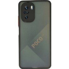 Die Grup  Xiaomi Poco F3 Kılıf Montreal Silikon Kapak - Siyah