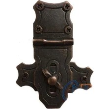 Die Grup  Eco Lounge Dekoratif Anahtarlı Sandık Askısı - 40X55MM, Oksit, 1 Adet