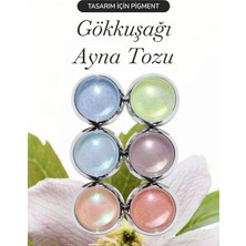 Nail Room Inc Tozu Gökkuşağı – Göz Alıcı Efekt - Kolay Uygulama Kalıcı Işıltı Toz Nail Art