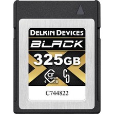 Delkin Devices DELKIN BLACK CFEXPRESS TYPE B 4.0 MEMORY CARD 325GB