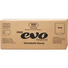 Only Evo Beyond Hareketli Havlu 300 Metre 6 Rulo Dispenser Kağıt Havlu