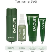 Lunova 4’lü Bakım Seti | 150 ML Milk Serum, Dewy Glow, Intense Hydration, Glossy Lip Therapy