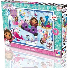 Ks Oyuncak Ks Games Gabby's Dollhouse Puzzle 100 Parça - GB.714