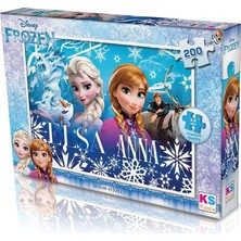 Ks Oyuncak 200 Parça Frozen Puzzle