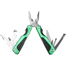İzeltaş Izeltaş Elta Multi Tool Compact 12 Fonksiyonlu Katlanır Çok Amaçlı Pense El Aleti Paslanmaz Çelik 160 mm