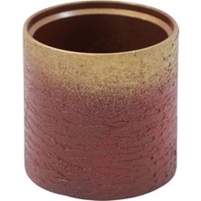 Ottowall Beton Saksı Dalgalı Silindir 12,5*12 cm