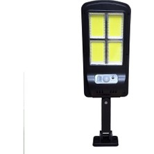 Upway Güneş Enerjili 128 LED Duvar Lambası - 1000 Lm Su Geçirmez Aydınlatma