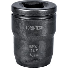 Torc-Tech 55MM M36 1.1/2" Altıköşe Ağır Lokma [H:100MM] Kısa Tip HLM55FI
