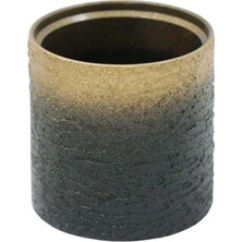 Ottowall Beton Saksı Dalgalı Silindir 12,5*12 cm