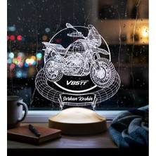 Sevgilambası Moto Guzzi V85 Tt 3D LED Lamba – Motor Guzzi Tutkunlarına Özel Motosiklet Hediyesi
