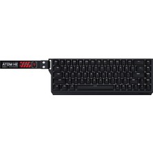 Fantech MK811 Atom HE68 Black Magnetic Emerald Switch 8k Hz Hall Effect Ingilizce Gaming Klavye