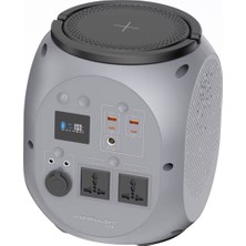 EHZ Teknoloji 600W Powerbank 180.000 Mah Kamp Şarj 45W Pd - Gri