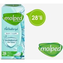 Molped Antibakteriyel Günlük Ped 28