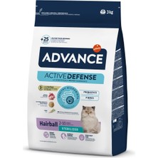 Advance Cat Sterılızed Haırball 3 Kg