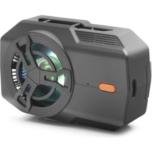 Uravas Store Telefon Soğutucu Fan Bataryalı LED - Siyah HDX4394