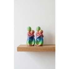 My Craft 3D MYCRAFT3D Anne ve Çocuk Figürlü 15CM Anneler Günü Özel Hediyelik Dekoratif Biblo 2'li