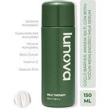Lunova Milk Therapy Serum 150 ML | Yoğun Nem, Bariyer Güçlendirme, SPF ve Makyaj Bazı Serum