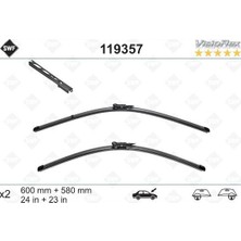 Valeo Muratech Silecek Supurgesi 600/580MM Swf Bmw E60