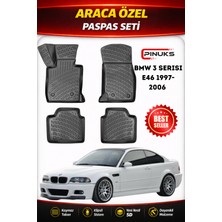 PINUKS Bmw 3 Serısı E46 2004 Araca Özel Havuzlu  5d  Oto Paspas Seti Pro Seri