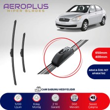 Aeroplus Hyundai Accent Era Muz Silecek Takımı 2013-2017