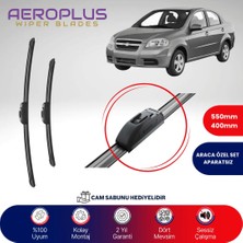 Aeroplus Chevrolet Aveo Sedan Muz Silecek Takımı 2006-2011