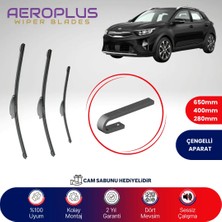 Aeroplus Kia Stonic Ön Arka Muz Silecek Takımı 2017-2020