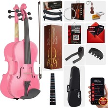 Midex HGA24PİNK-TYS Pembe 1/2 Çocuk Kemanı (8-10 Yaş İçin)