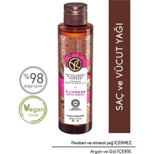 Yves Rocher Oryantal Argan Saç ve Vücut Yağı 100 ml - Şampuan Masaj Fırçası Hediyeli