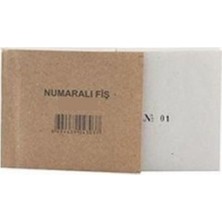 Altınyıldız Çaycı Fişi Numaralı Küçük Boy ÇAYF-261 (12 Koçan)