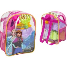 Dede Oyuncak Frozen Resimli Sırt Çantalı Plaj Set 03503