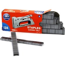 Delta 300 5000'li Zımba Teli (Çakma Teli) 13/4 (5 Paket) Kırtasiye Ürünleri