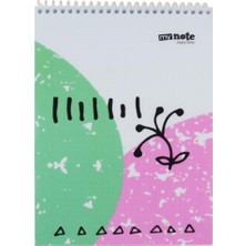 Umur A4 Bloknot Spiralli Mynote Zippy Kareli 80 Yaprak Uc37300-K (6 Lı Paket)