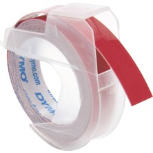Dymo Kabartma Şerit 9Mm X 3Mt Kırmızı (10 Lu Paket) S0898150