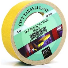  picador çift taraflı pe köpük bant hotmelt asma bandı 38mm x 5mt 4301 kn004 (2 li paket)