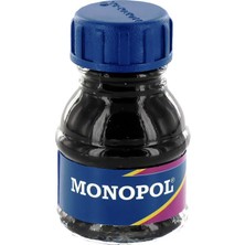 Monopol 1103 Çini Mürekkebi Cam Şişede Mavi (12 Li Paket)