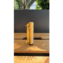 Black Martin Pürmüz (Jet) Alevli  Çakmak / Gold