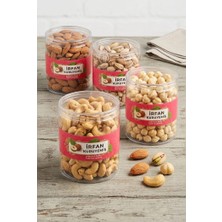 İrfan Kuruyemiş Lüks 4'lü (Antep Fıstığı 300G-KAJU 300G-BADEM 300G- Fındık 300G) 1200G