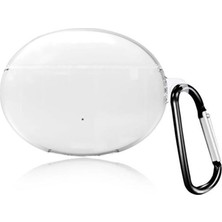 Prolysus Huawei Freebuds 5i Mat Silikon Kılıf Şeffaf
