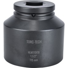 Torc-Tech 115MM M80 1.1/2" Altıköşe Ağır Lokma [H:130MM] Uzun HLM115FDI