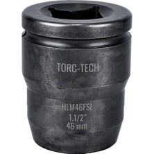 Torc-Tech 46MM M30 1.1/2" Altıköşe Ağır Lokma [H:115MM] Standart HLM46FSI