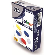  mas 310 raptiye pvc kaplı renkli (36 paket)