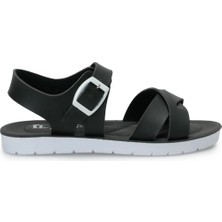 I Cool Klas.f Siyah Kız Çocuk Sandalet