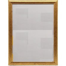Ekstrafix PVC Çerçeve A4 Altın İç Ölçüleri 21x30 Cm - Dış Ölçüleri 25x33 Cm Fix-Ça05