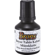 Brons Br-350 Tahta Kalem Mürekkebi 30 Cc Siyah (12 Li Kutu)