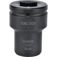 Torc-Tech 30MM M20 1.1/2" Altıköşe Ağır Lokma [H:130MM] Uzun HLM30FDI